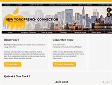 Tablet Screenshot of new-york-french-connection.com